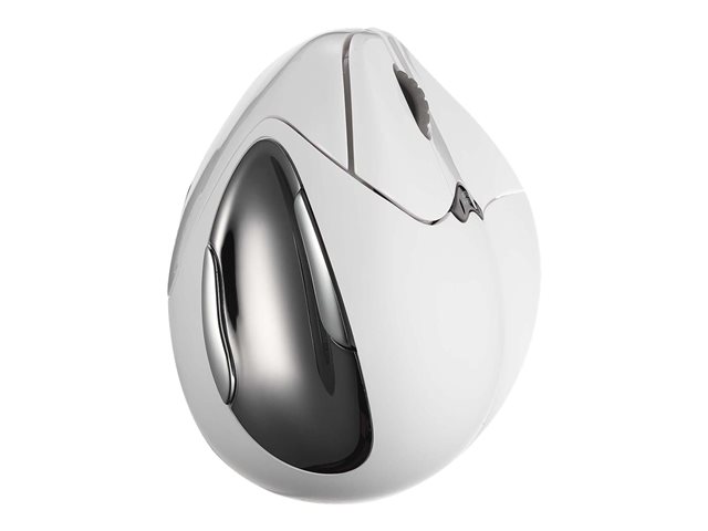 Evoluent VerticalMouse 4 Right Mac - vertikale Maus - Bluetooth - weiß