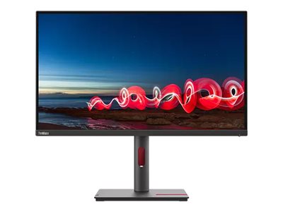 Lenovo ThinkVision T27h-30 - LED-Monitor - 68.6 cm (27") - 2560 x 1440 QHD @ 60 Hz - IPS - 350 cd/m² - 1000:1 - 4 ms - HDMI, DisplayPort, USB-C - Raven Black - für ThinkPad P15 Gen 2 20YQ