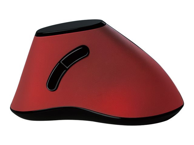 Typhoon Ergonomic Vertical - vertikale Maus - 2.4 GHz - Rot