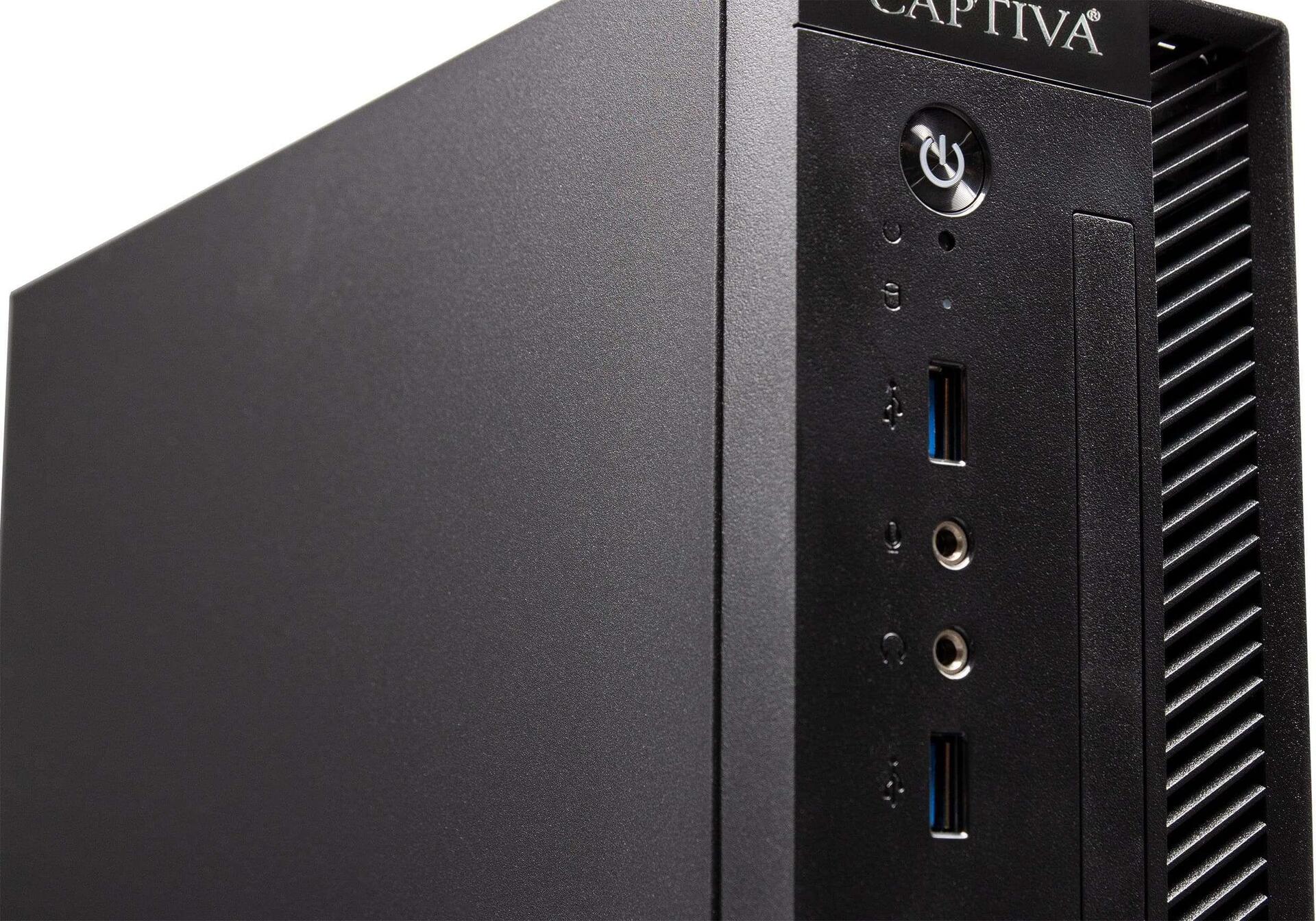 CAPTIVA Workstation I73-125 Intel Core i7 DDR4-SDRAM SSD 73125 - Workstation - Core i7 - 2,1 GHz - 32 GB - DDR4 - 1.000 GB - USB 3.0 - Tower