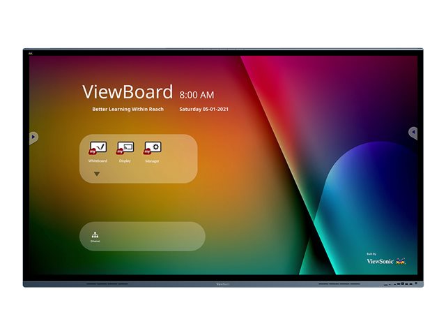 ViewSonic ViewBoard IFP8662 - 218 cm (86") Diagonalklasse LCD-Display mit LED-Hintergrundbeleuchtung - interaktiv - 4K UHD (2160p) 3840 x 2160