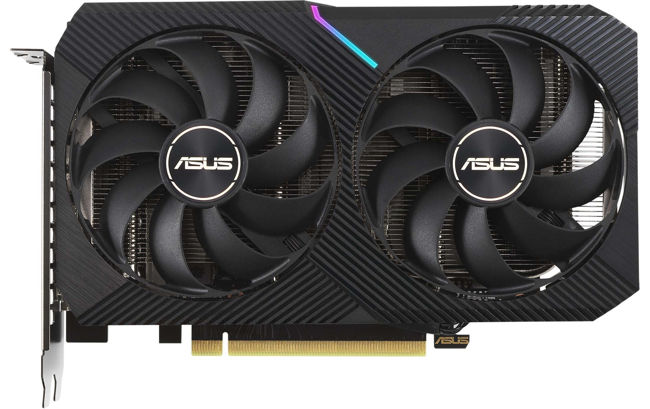 ASUS Dual GeForce RTX 3060 V2 OC LHR Grafikkarte - 3x DisplayPort, 1x HDMI