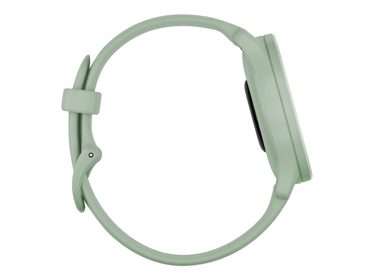 Garmin vívomove Sport - Mintfarben mit silbernen Akzenten - intelligente Uhr mit Band