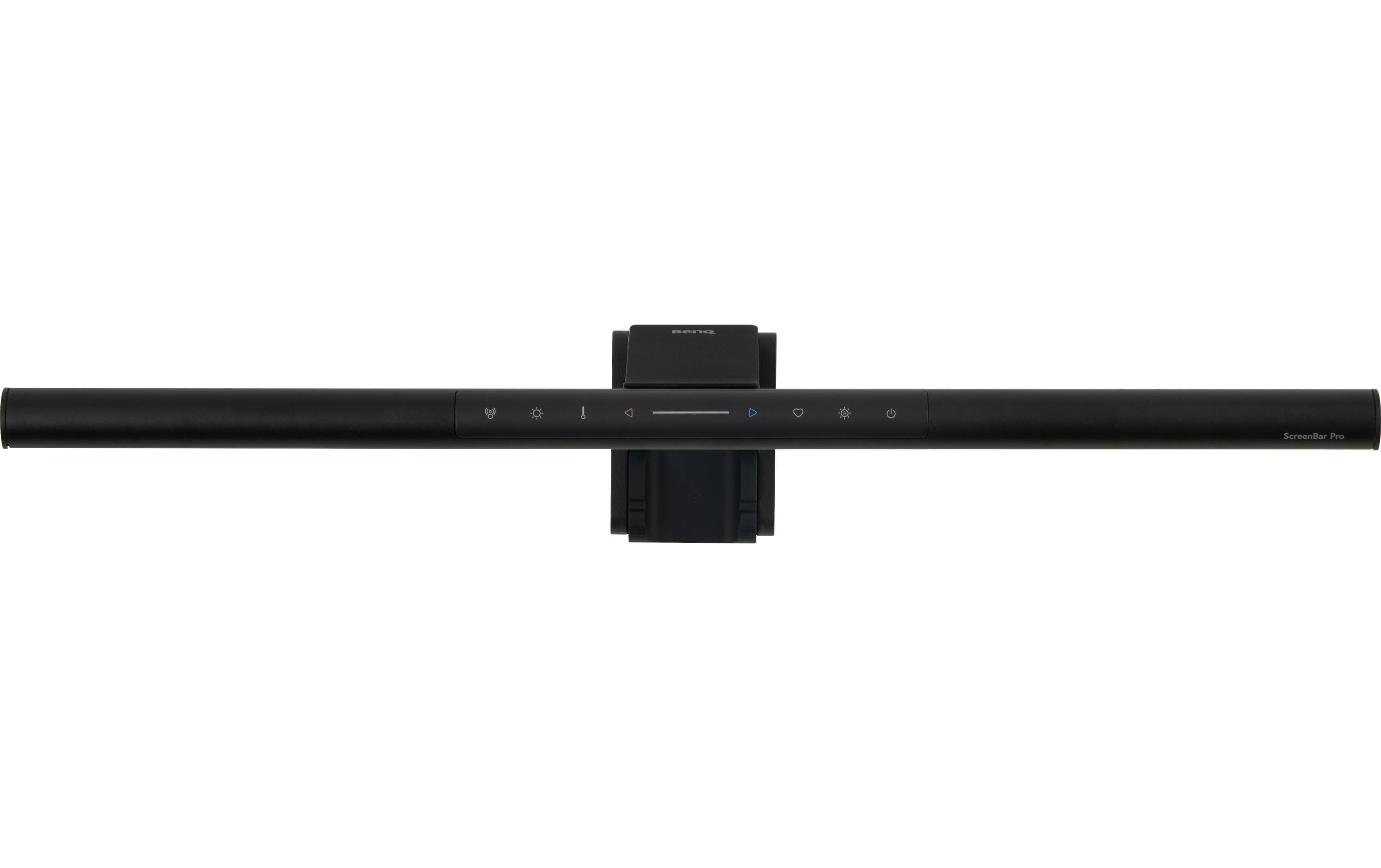 BenQ Screenbar Pro Monitor Lampe - Lichtfarbe: 2.700 Kelvin warmw. / 6.500 Kelvin tageslichtw. [Energieklasse G] (9H.W4KWT.ES1)