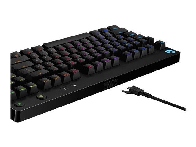 Logitech G Pro Mechanical Gaming Keyboard - Tastatur - US International - Schwarz Eingabegerät