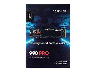 Samsung 990 PRO MZ-V9P1T0BW - SSD - 1 TB - PCIe 4.0 x4 (NVMe)