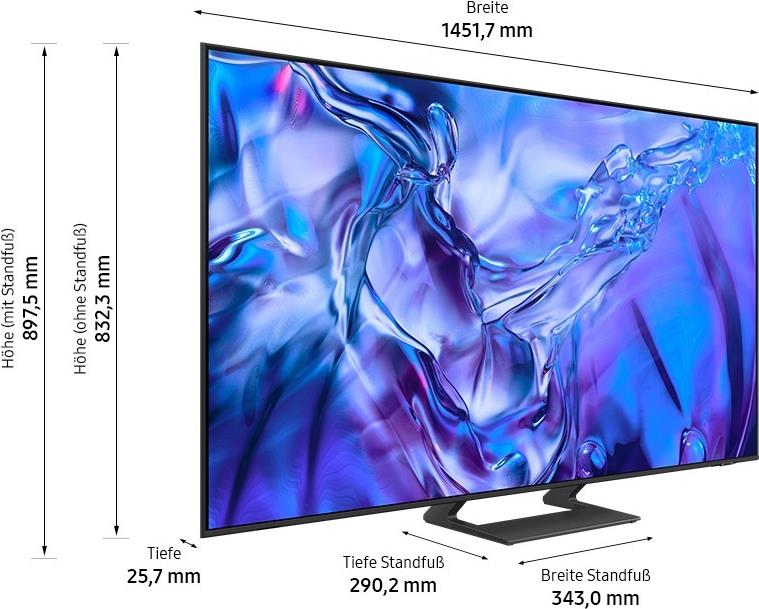 Samsung Crystal UHD 4K DU8579 Smart-TV 163.0 cm 65.0 Zoll