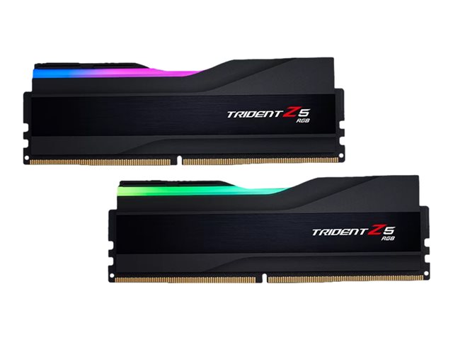 G.Skill Trident Z5 RGB - DDR5 - Kit - 64 GB: 2 x 32 GB - DIMM 288-PIN - 6400 MHz / PC5-51200 - ungepuffert