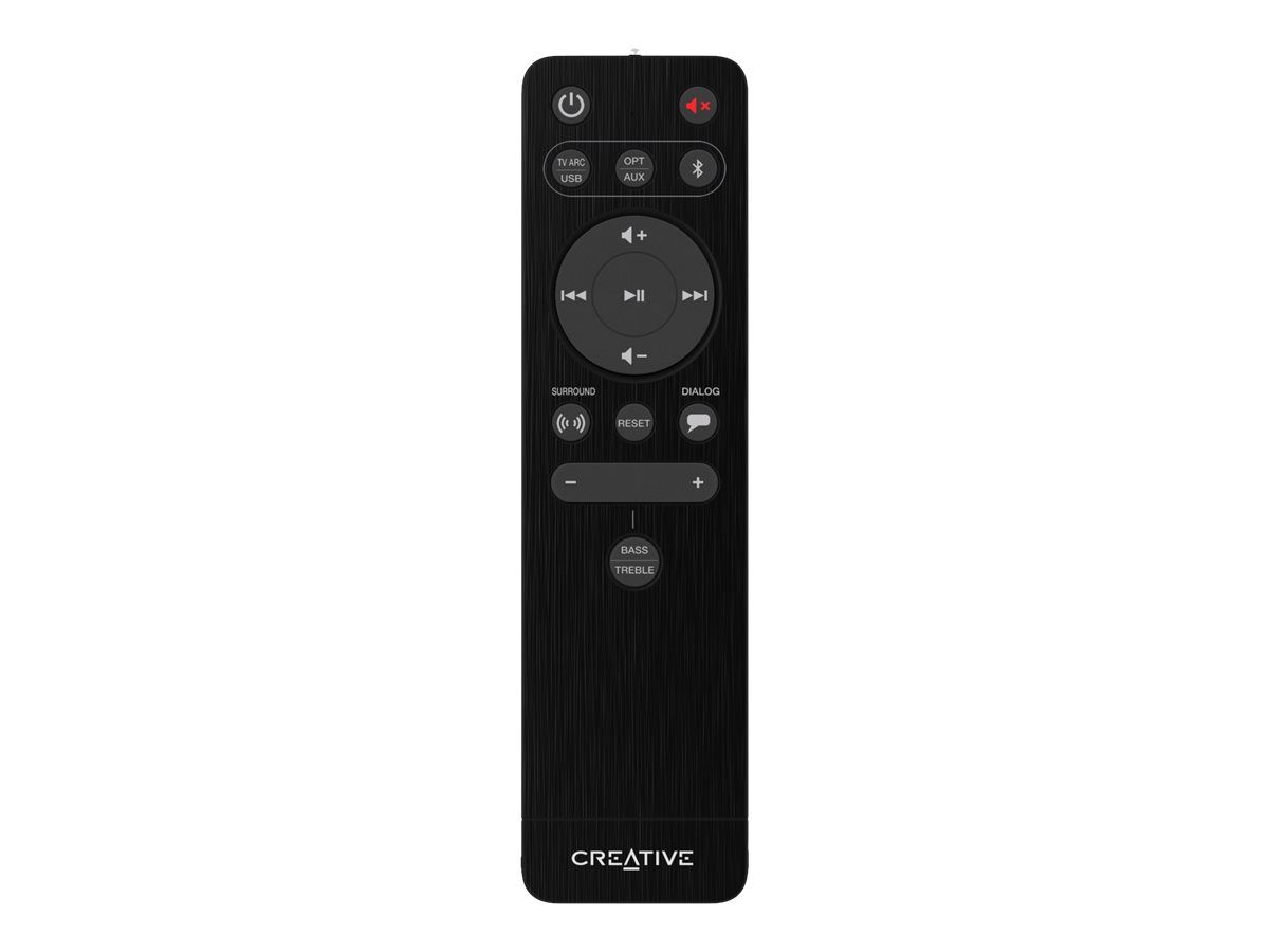 Creative Stage V2 - Soundleistensystem - für TV/Monitor - kabellos