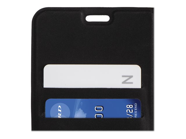 Hama Essential Line "Slim Pro" Booklet - Flip-Hülle für Mobiltelefon - Polyurethan - Schwarz - für Apple iPhone 6, 6s, 7, 8