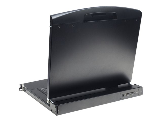 Digitus Professional DS-72211-5GE - KVM-Konsole mit KVM-Switch - 16 Anschlüsse - Deutsch - 48.3 cm (19") - Rack - einbaufähig - 1366 x 768 @ 60 Hz - 1000:1 - Schwarz, RAL 9005 - 1U