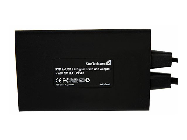 StarTech.com Tragbarer KVM Konsolen auf USB 2.0 Laptop Adapter - KVM-Switch - 1 Anschlüsse