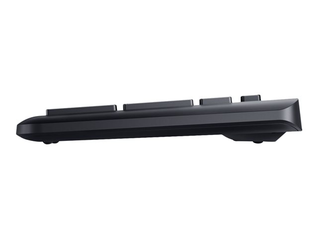 Dell Keyboard and Mouse KM3322W - Tastatur-und-Maus-Set - kabellos - 2.4 GHz - QWERTY - International Englisch - Schwarz - mit 3 years NBD Advance Exchange