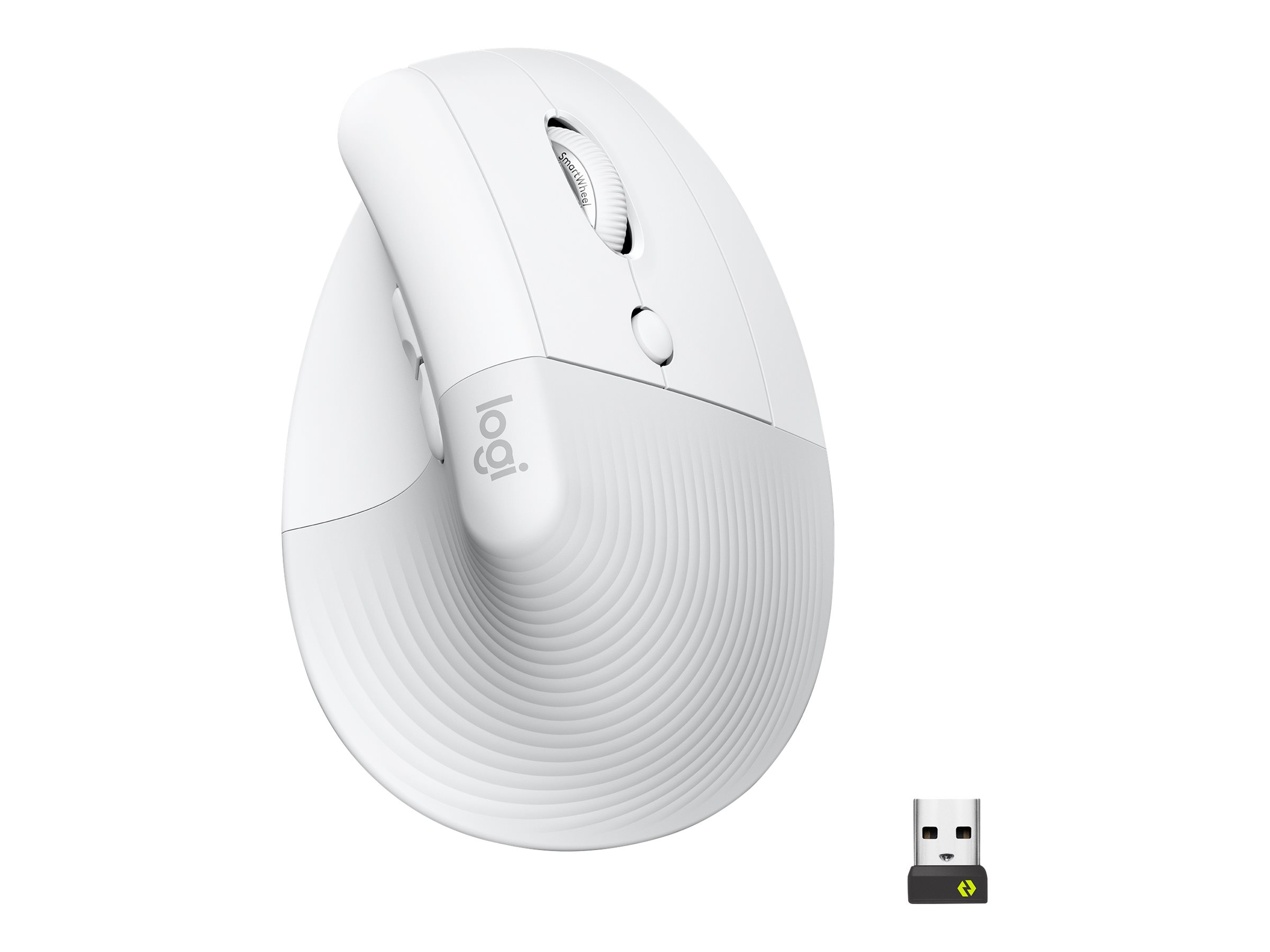 Logitech Ergonomische Maus Lift for Business Off-white
