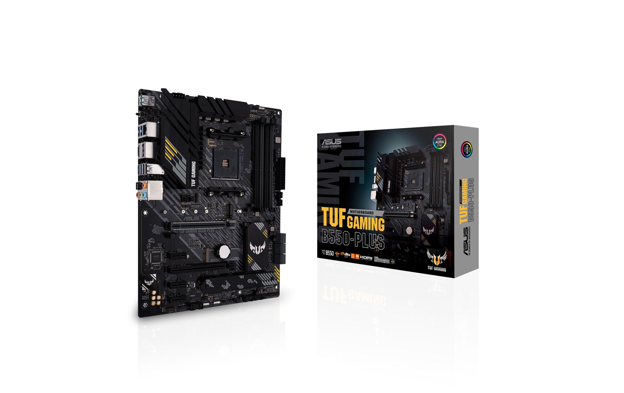 ASUS TUF GAMING B550-PLUS - Motherboard - ATX - Socket AM4 - AMD B550