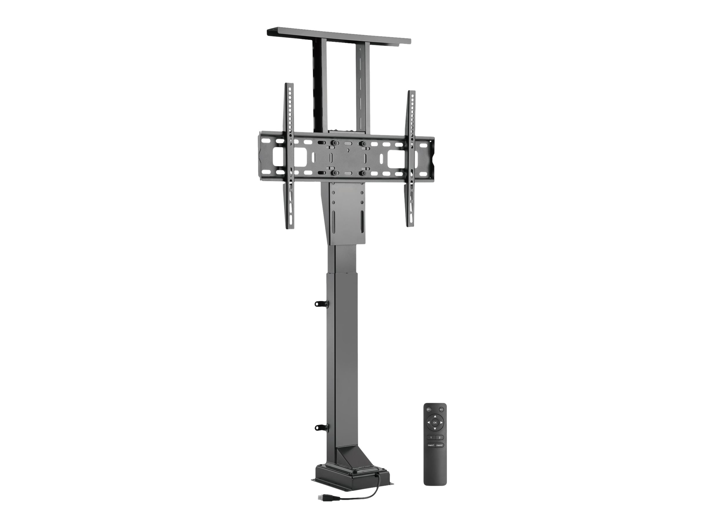 Equip Pro Aufstellung - motorisiert - für LCD TV - Schwarz