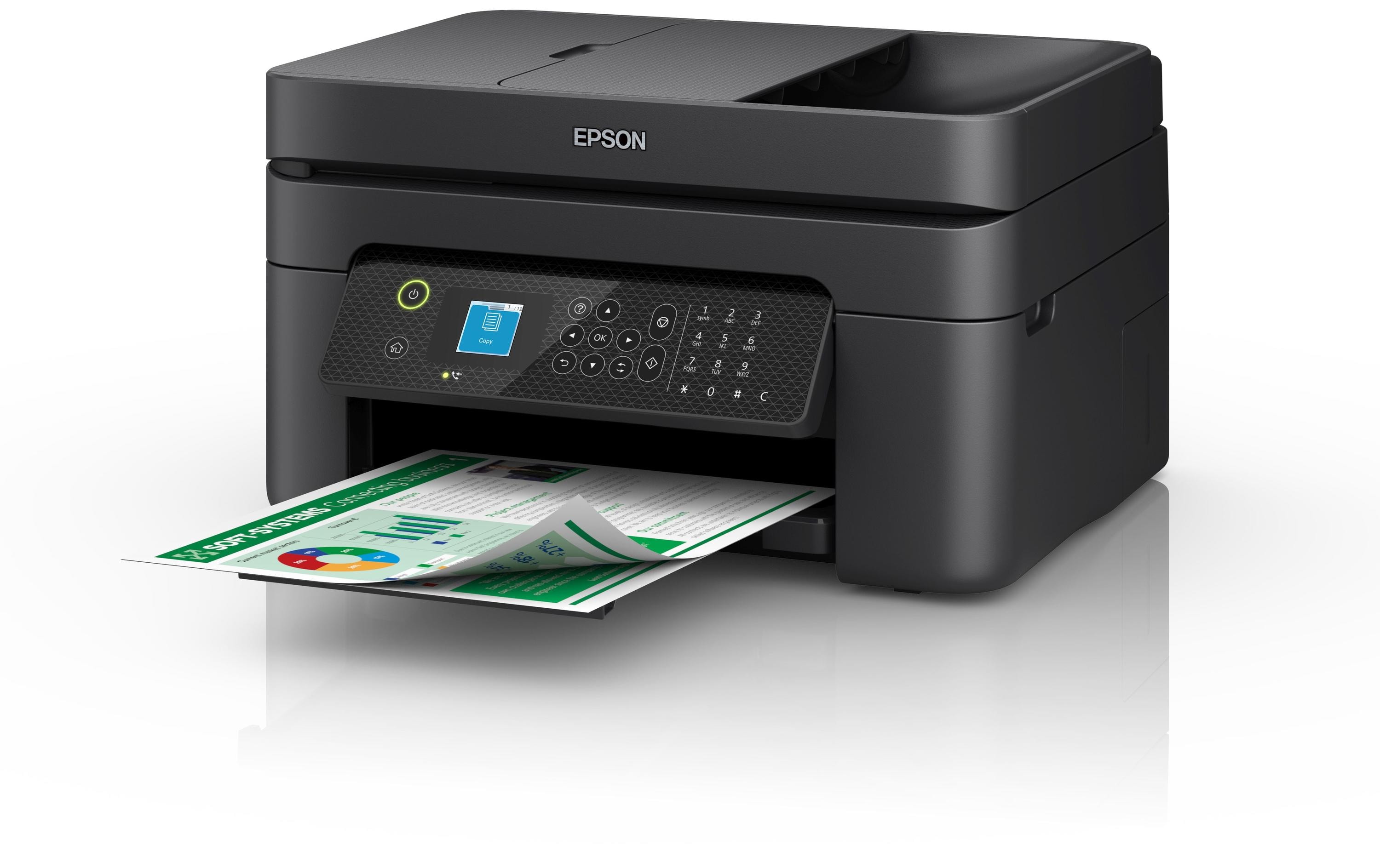 EPSON WorkForce WF-2930DWF 4 in 1 Tintenstrahl-Multifunktionsdrucker schwarz