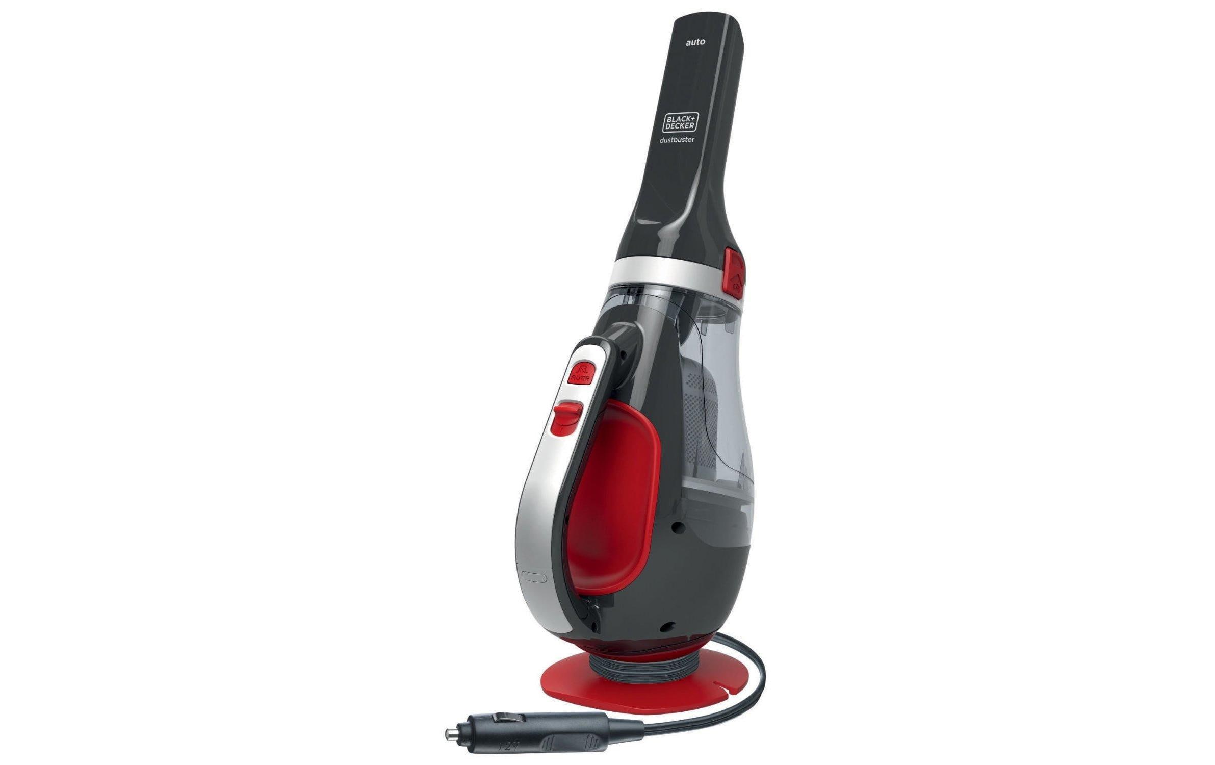 Black & Decker DustBuster Auto ADV1200-XJ - Staubsauger - Handstaubsauger - beutellos - Rot/Grau