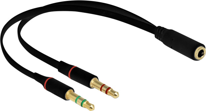 Delock Headsetadapter - 20 cm