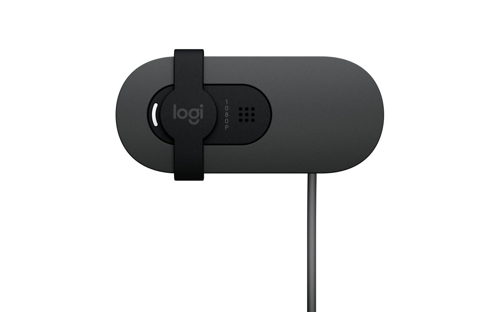 Logitech BRIO 100 - Webcam - Schwarz - 2 MP - 1920 x 1080 - 1080p, 720p - Audio - USB