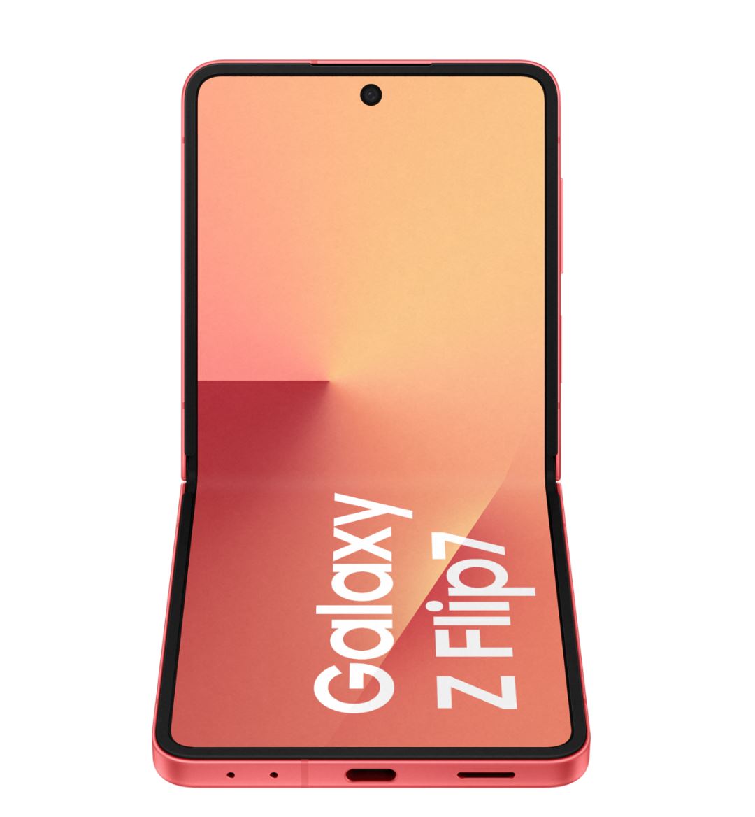Samsung Galaxy Z Flip7 - Coral Red - 5G Smartphone - 512 GB - GSM