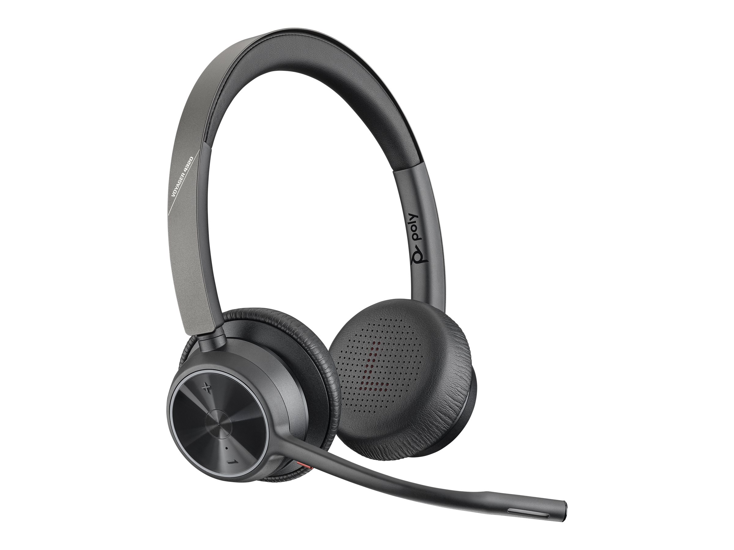 Poly Voyager 4300 UC Series 4320 - Headset - On-Ear - Bluetooth - kabellos - USB-A - Geräuschisolierung - Zoom Certified
