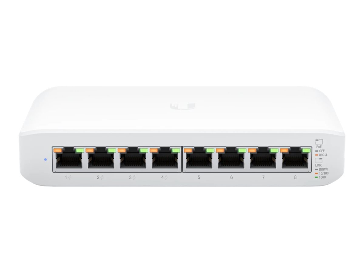 Ubiquiti UniFi Switch Lite USW-Lite-8-POE - Switch - 8 Anschlüsse - managed