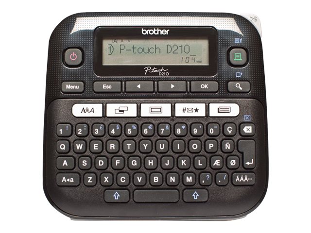 Brother P-Touch PT-D210 - Beschriftungsgerät - s/w - Thermotransfer