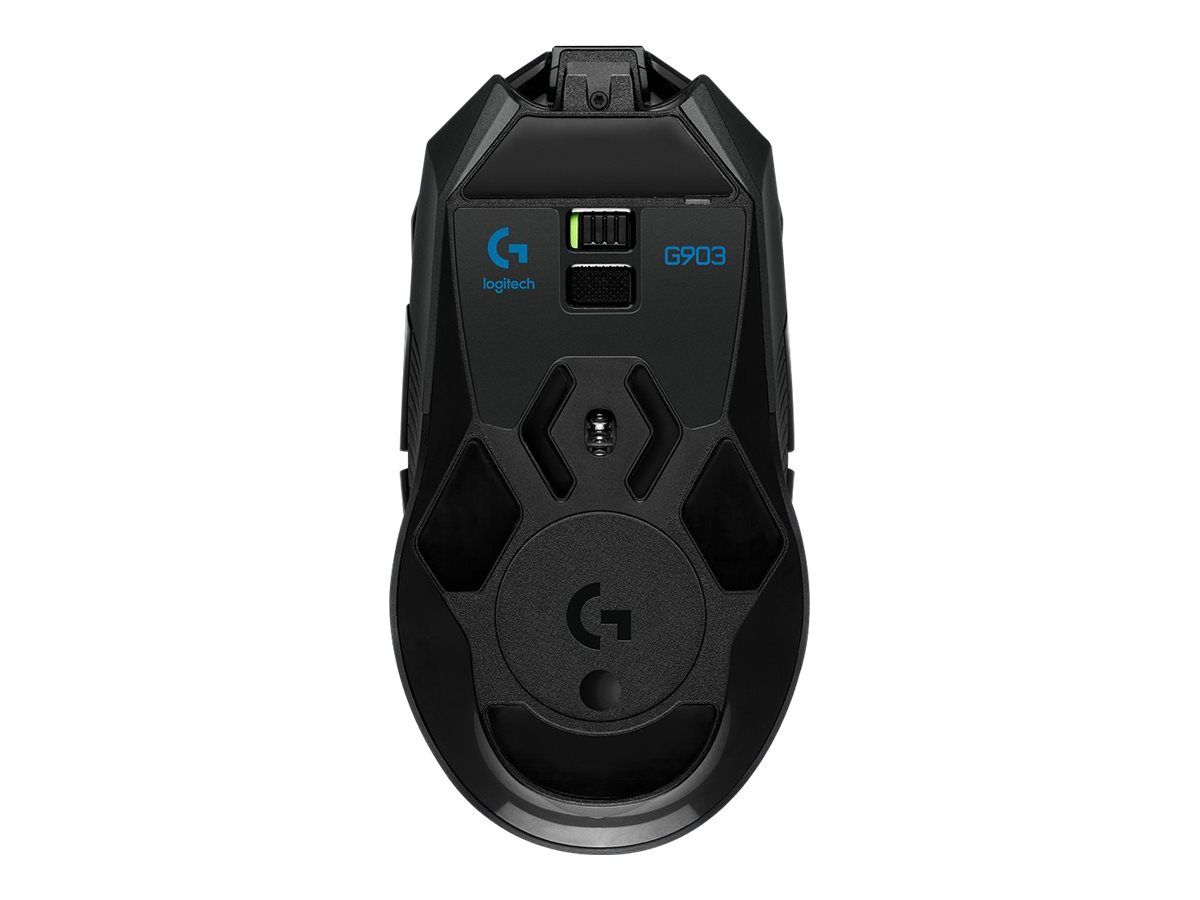 Logitech Wireless Gaming Mouse G903 LIGHTSPEED with HERO 16K sensor - Maus - USB
2.4 GHz
