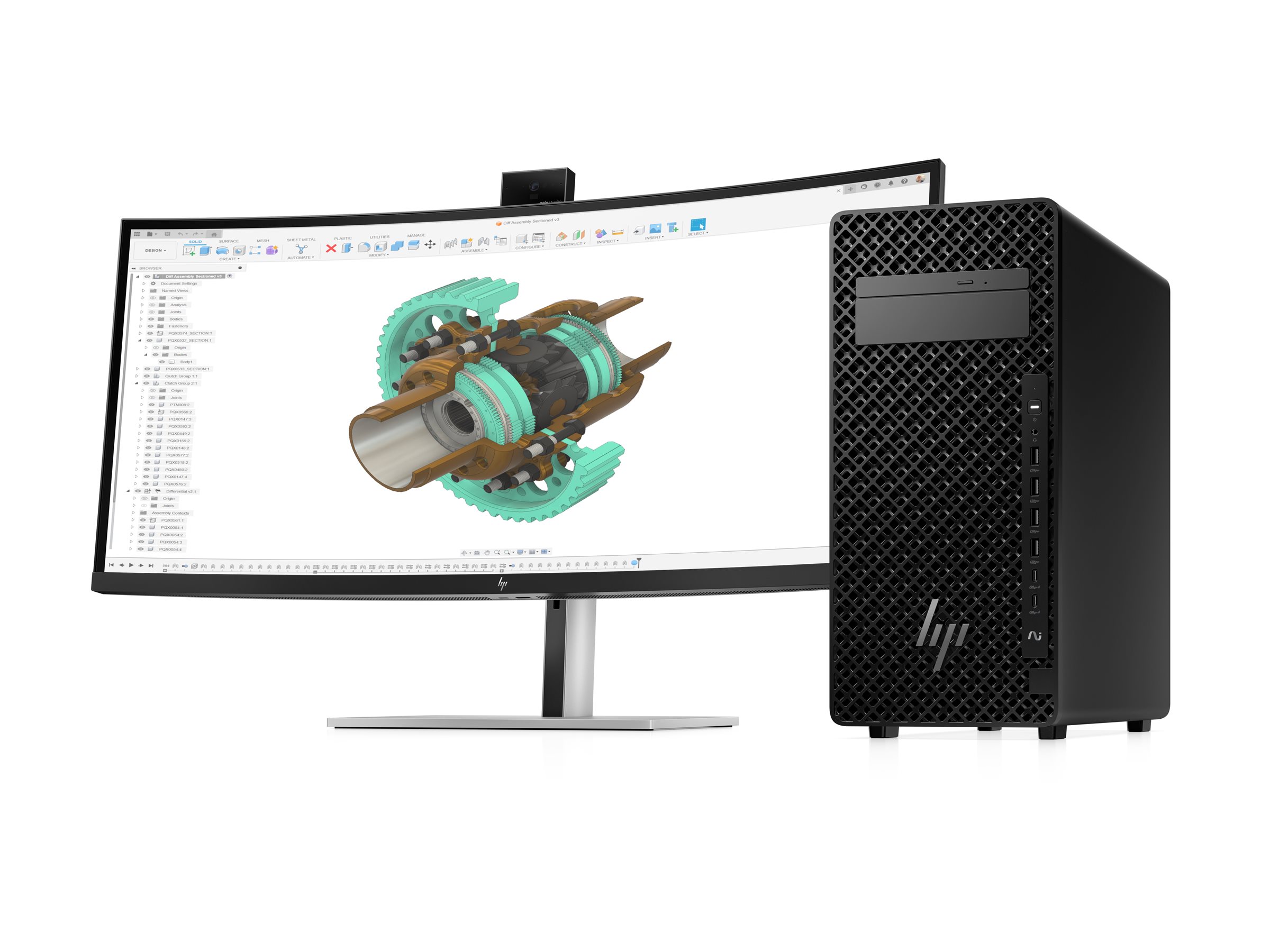 HP Workstation Z2 G1i - Tower - Core Ultra 5 245 3.5 GHz - 16 GB - SSD 512 GB
