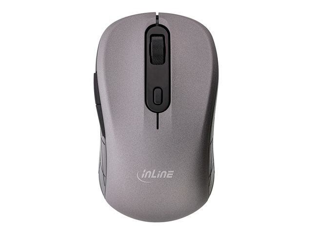 InLine 3-in-1 - Maus - 2.4 GHz
Bluetooth 4.0 - Grau/Schwarz
