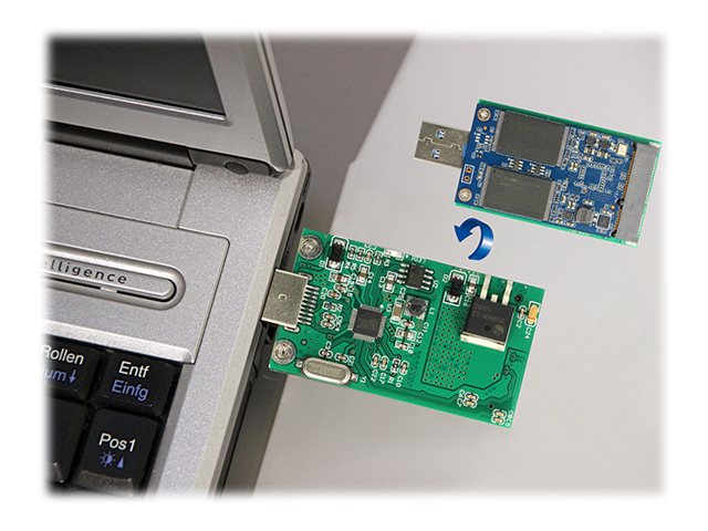 Delock - Speicher-Controller - mSATA - USB 3.0