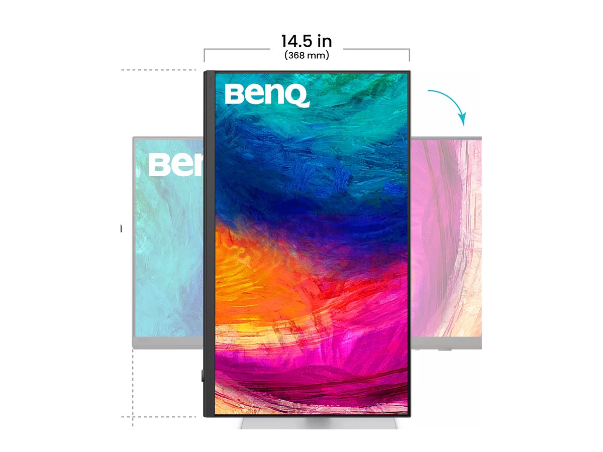 BenQ Designer PD2730S - LED-Monitor - 68.6 cm (27") - 5120 x 2880 5K @ 60 Hz - IPS - 400 cd/m² - 2000:1 - DisplayHDR 400 - 5 ms - Thunderbolt 4, HDMI, DisplayPort - Lautsprecher