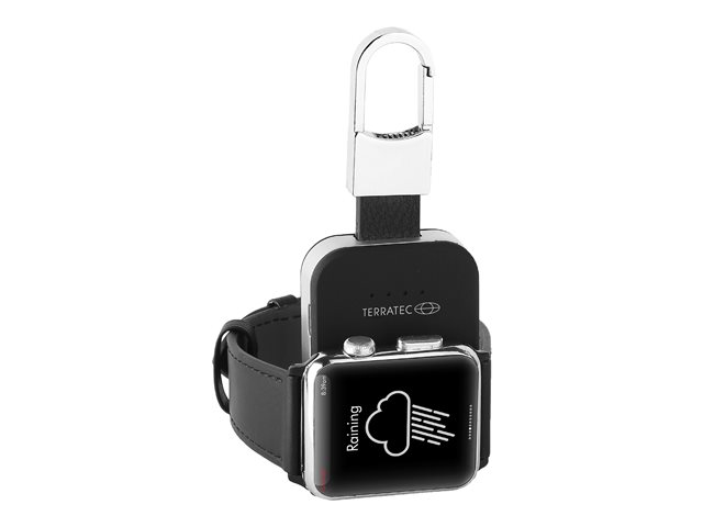 TERRATEC Charge AIR Key - Induktives Ladepad / Powerbank - 950 mAh - 2 Watt - für Apple Watch