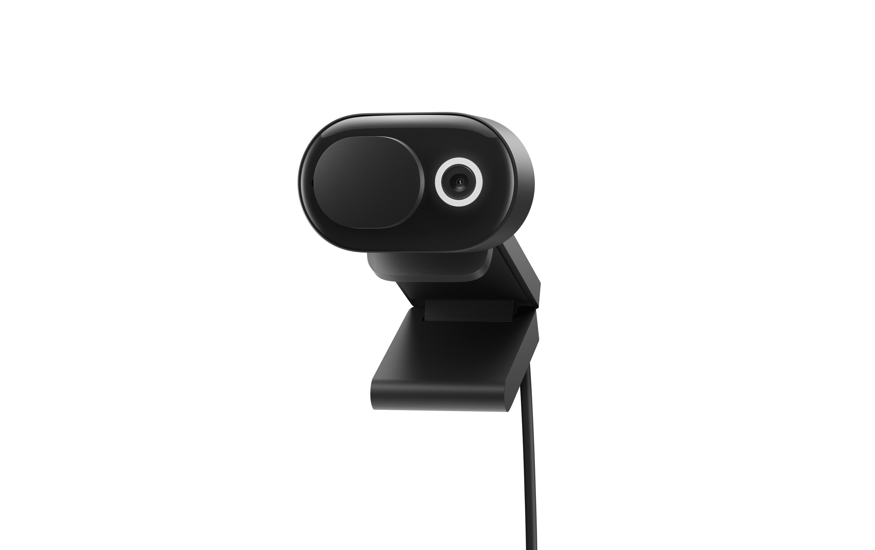 Microsoft Modern Webcam - Webcam - Schwarz - 1920 x 1080 - 1080p - Audio - USB