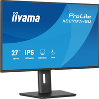 Iiyama XB2797HSU-B1 27" - Flachbildschirm (TFT/LCD) - 68,6 cm - 1 ms - 1.500:1 - 350 cd/m² - IPS - DisplayPort - HDMI - USB Typ C