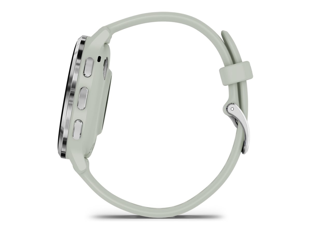 Garmin Venu 3S - Sage Gray - intelligente Uhr mit Band - 8 GB