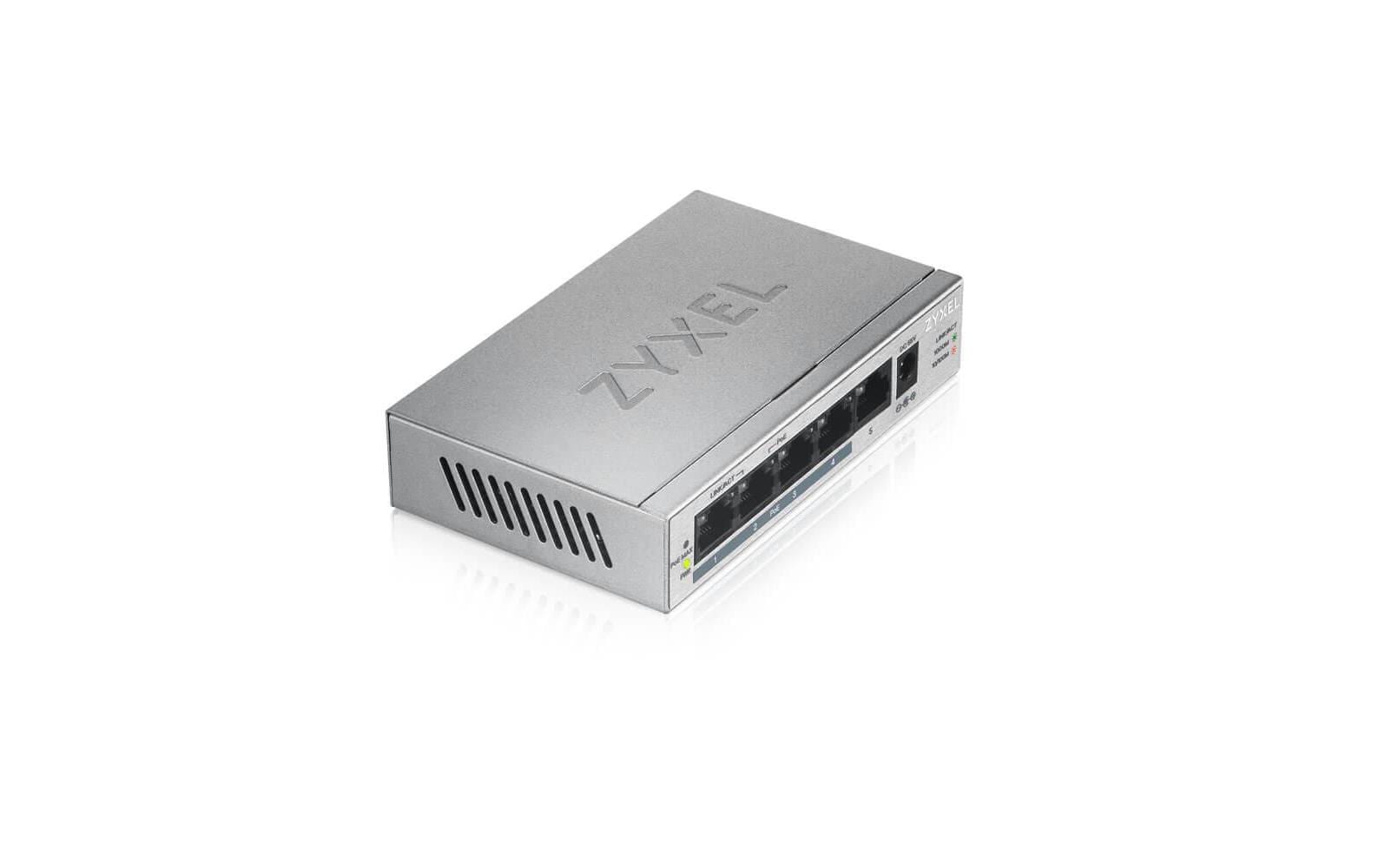 Zyxel PoE+ Switch GS1005HP 5 Port