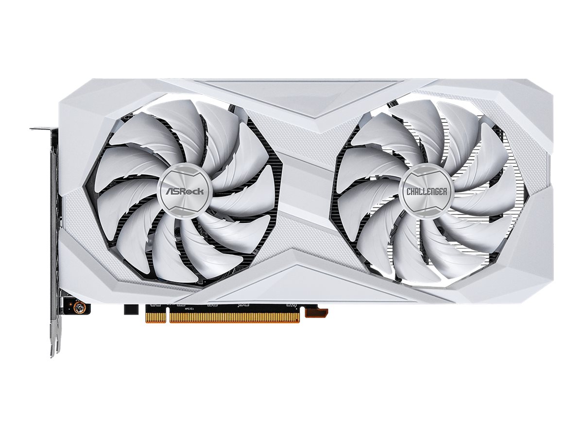 ASRock Challenger Radeon RX 6600 8GB - Grafikkarten - Radeon RX 6600 - 8 GB - weiß