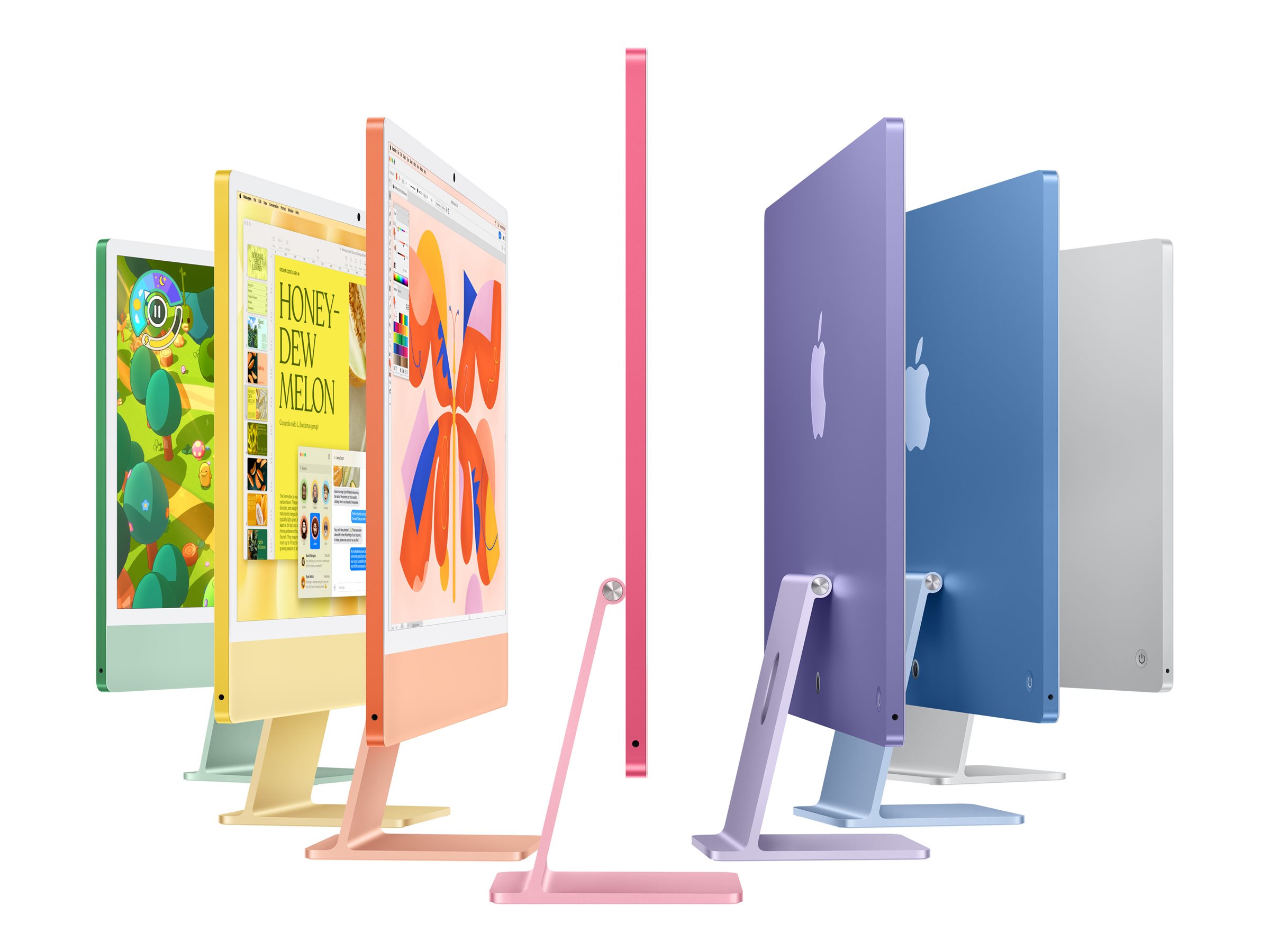 Apple iMac with 4.5K Retina display - All-in-One (Komplettlösung) - M4 - 16 GB - SSD 256 GB - LED 61 cm (24") - Deutsch