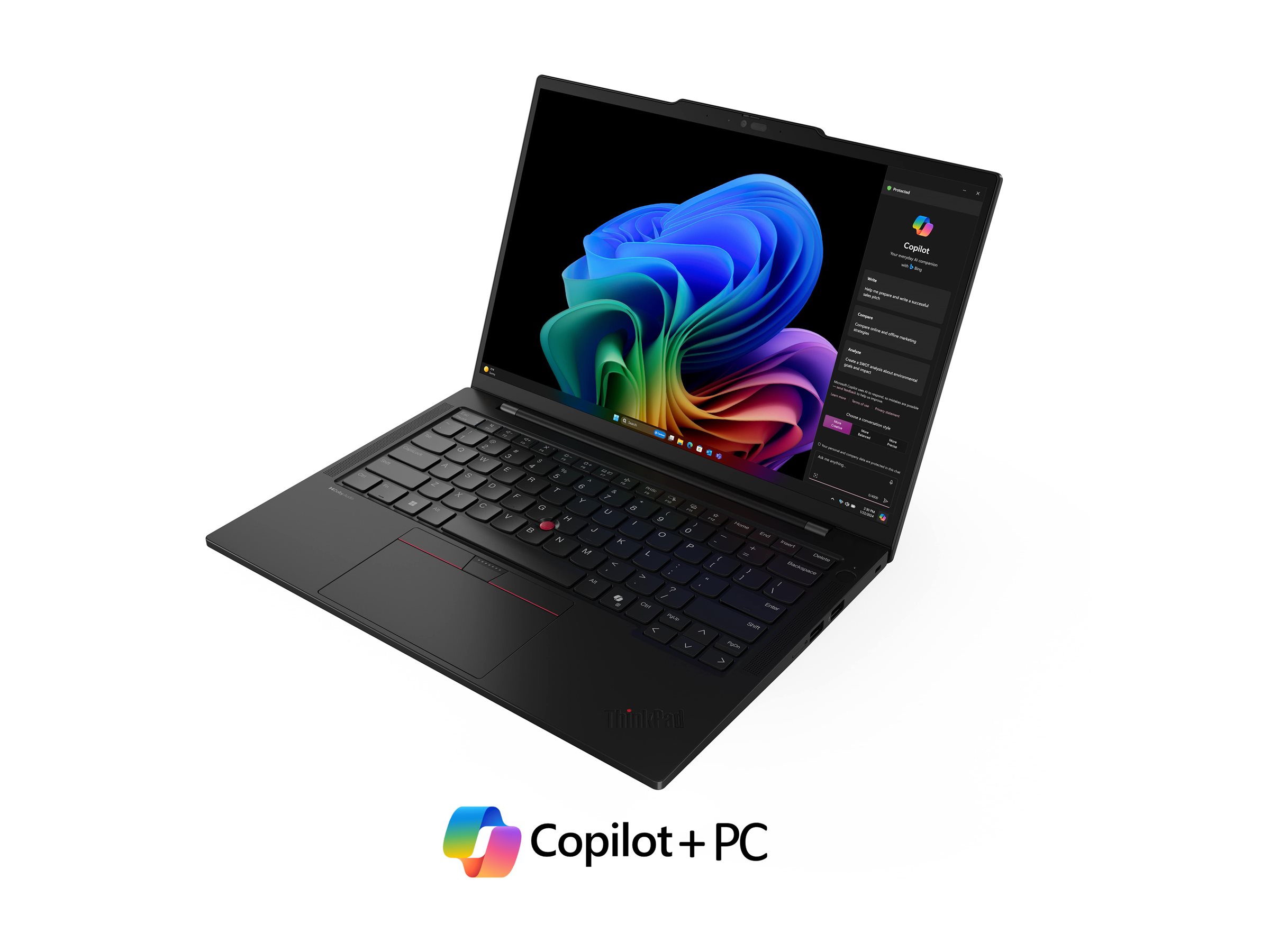 Lenovo ThinkPad T14s G6 (Qualcomm), Black, Snapdragon X Plus X1P-42-100, 16GB RAM, 512GB SSD, DE