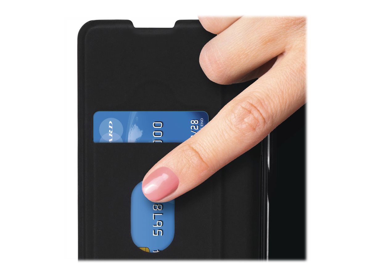 Hama Essential Line Guard Pro - Flip-Hülle für Mobiltelefon - Kunstleder - Schwarz - für Apple iPhone 13