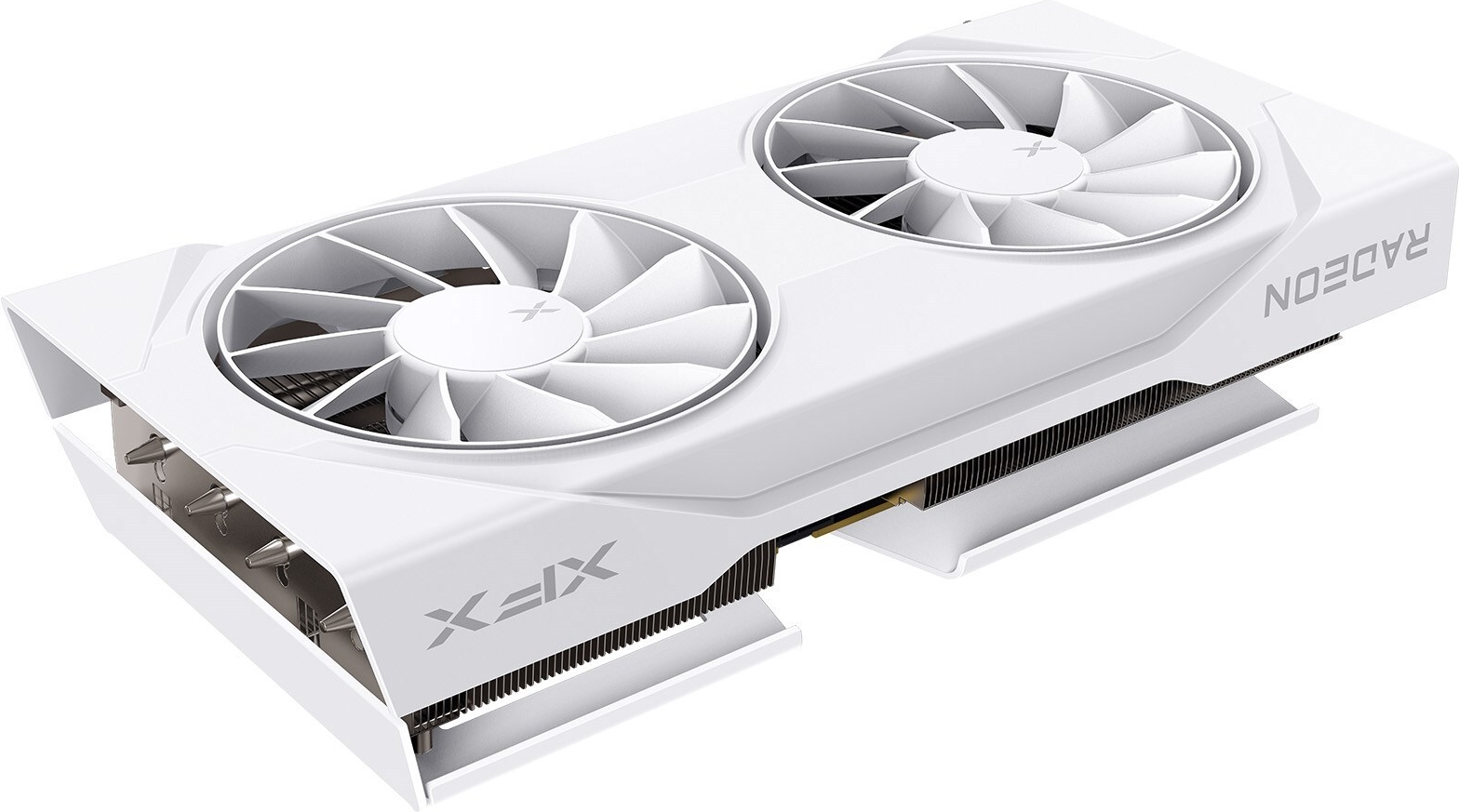 XFX Radeon RX 9060XT Swift Dual Fan OC White 8GB - 8GB GDDR6, 2x HDMI, 2x DP