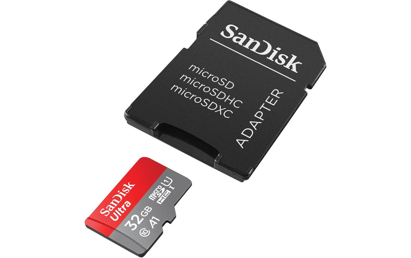 SanDisk microSDHC-Karte Ultra UHS-I A1 32 GB