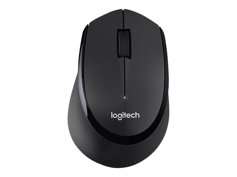 Logitech Wireless Combo MK345 - Tastatur-und-Maus-Set - kabellos - 2.4 GHz - Französisch - Schwarz, Blau
