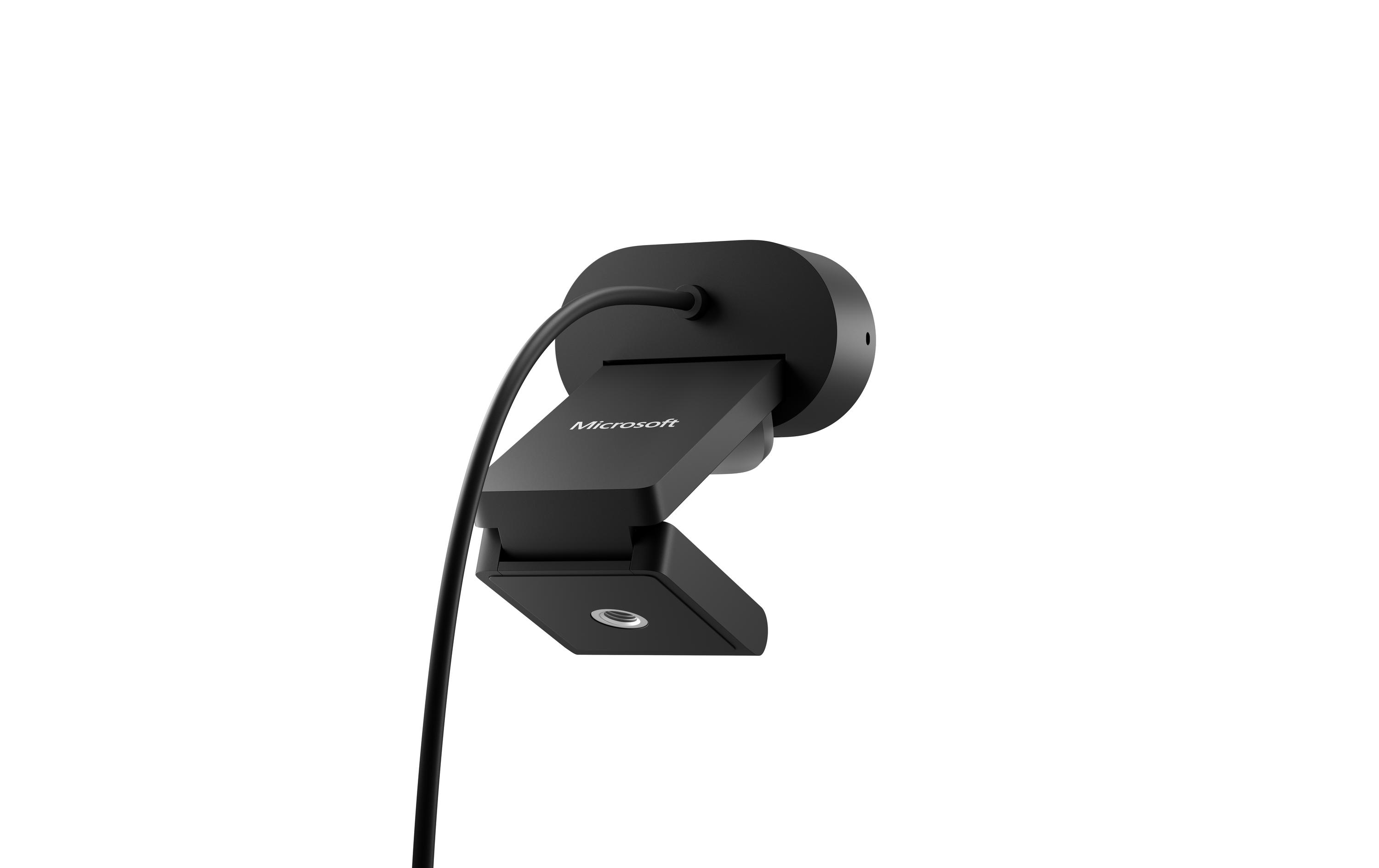 Microsoft Modern Webcam - Webcam - Schwarz - 1920 x 1080 - 1080p - Audio - USB