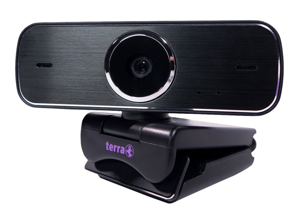 TERRA Webcam JP-WTFF-1080 - Webcam - Farbe - 1920 x 1080 - 1080p - feste Brennweite - Audio - USB 2.0 - MJPEG