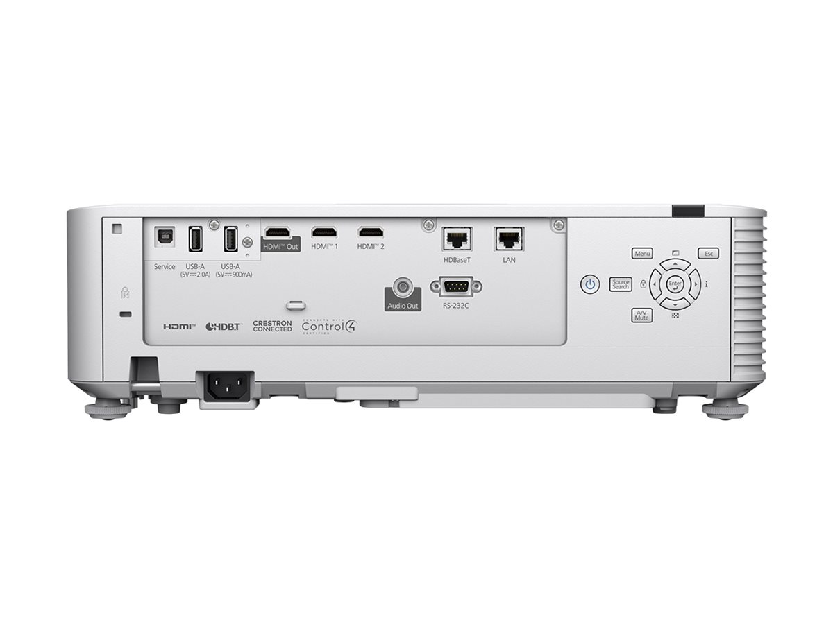 Epson EB-L690U - 3-LCD-Projektor - 6500 lm - WUXGA (1920 x 1200) - 16:10 - 802.11a/b/g/n/ac Wireless / LAN/ Miracast - weiß