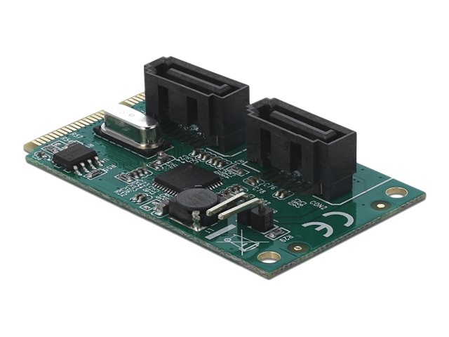 Delock - Speichercontroller (RAID) - SATA 6Gb/s - PCIe 2.0 Mini Card
