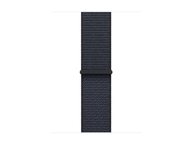 Apple Watch Series 10 GPS + Cellular 42mm Jet Black Aluminium Case mit Ink Sport Band (MWX83QF/A)